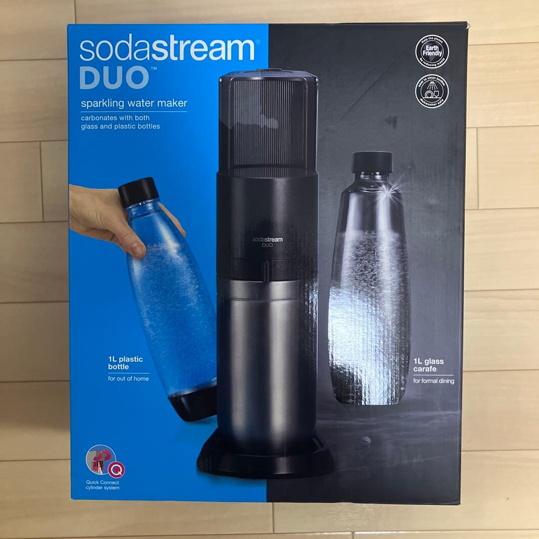 【新品保証付】ソーダストリーム デュオ（DUO） スターターキット ブラック