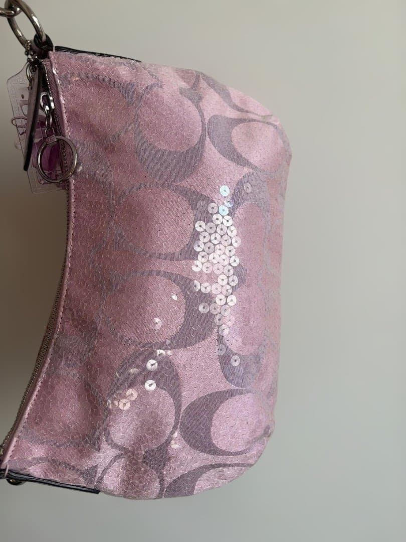 コーチ ポピー ピンク 2way ショルダーバッグ　14541