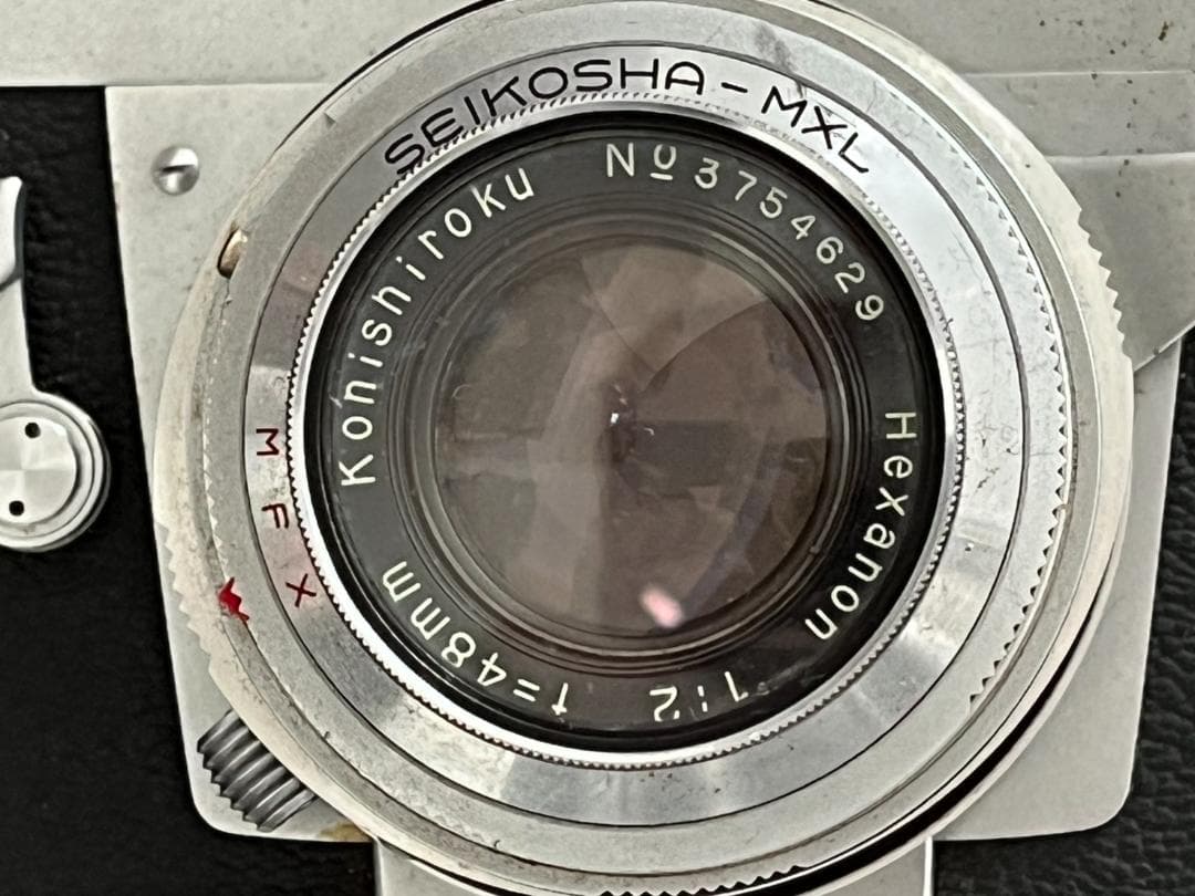 ◆Konica ⅢA コニカ レンジファインダー フィルムカメラ ケース付き