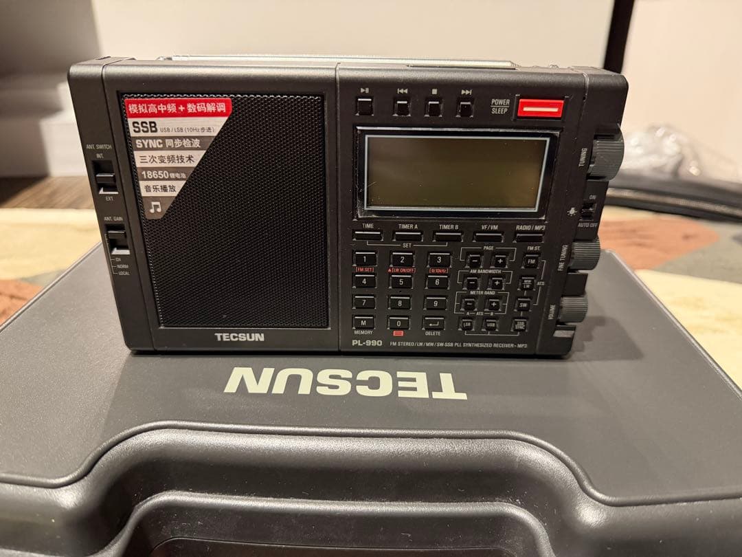 TECSUN PL-990 SSBラジオ