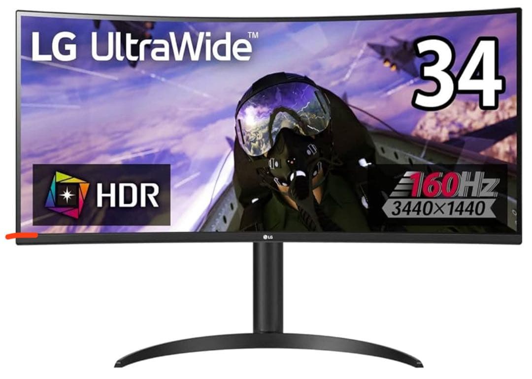 LG UltraWide 34WP65C 34インチ湾曲ウルトラワイドモニター