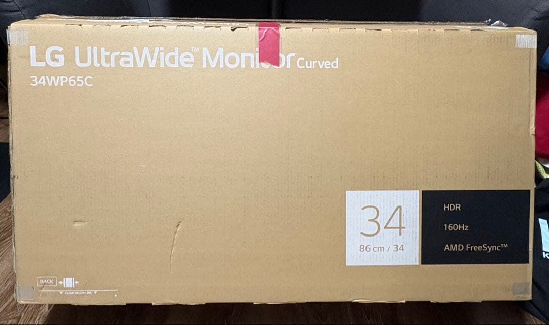 LG UltraWide 34WP65C 34インチ湾曲ウルトラワイドモニター