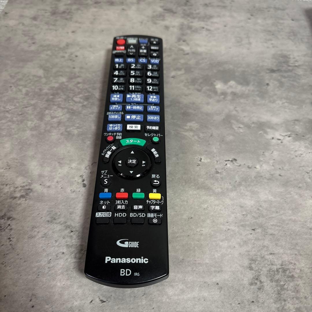 【美品‼️】パナソニック　2チューナー　ブルーレイレコーダー DMR-BRW500