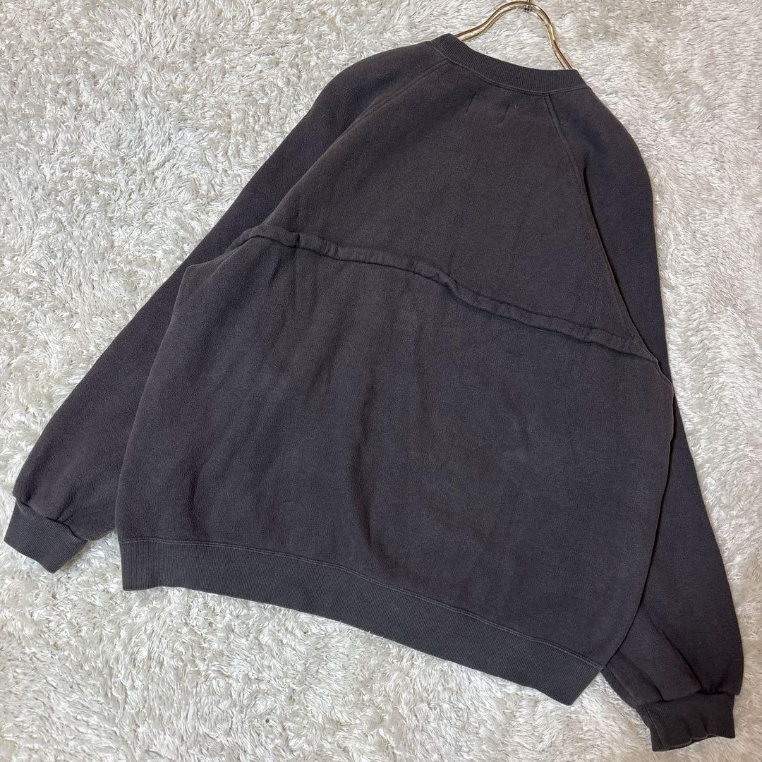 soyy. SWITCHING TRAINER スウェット　トレーナー　裏起毛