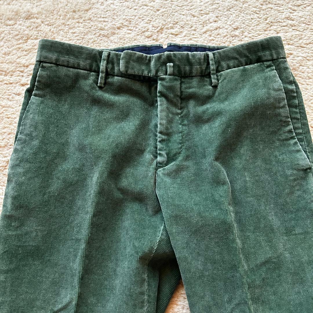 44 インコテックス グリーンコーデュロイ