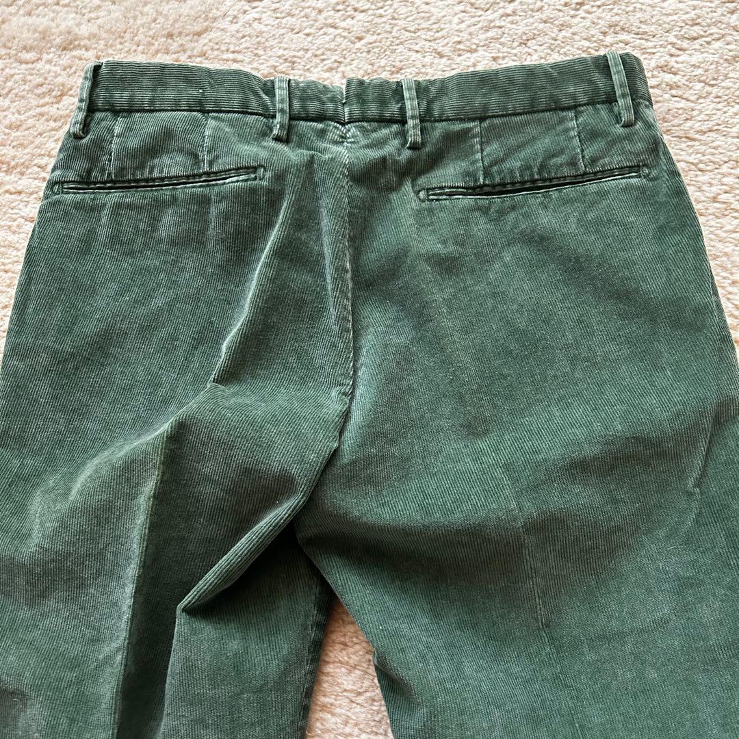 44 インコテックス グリーンコーデュロイ