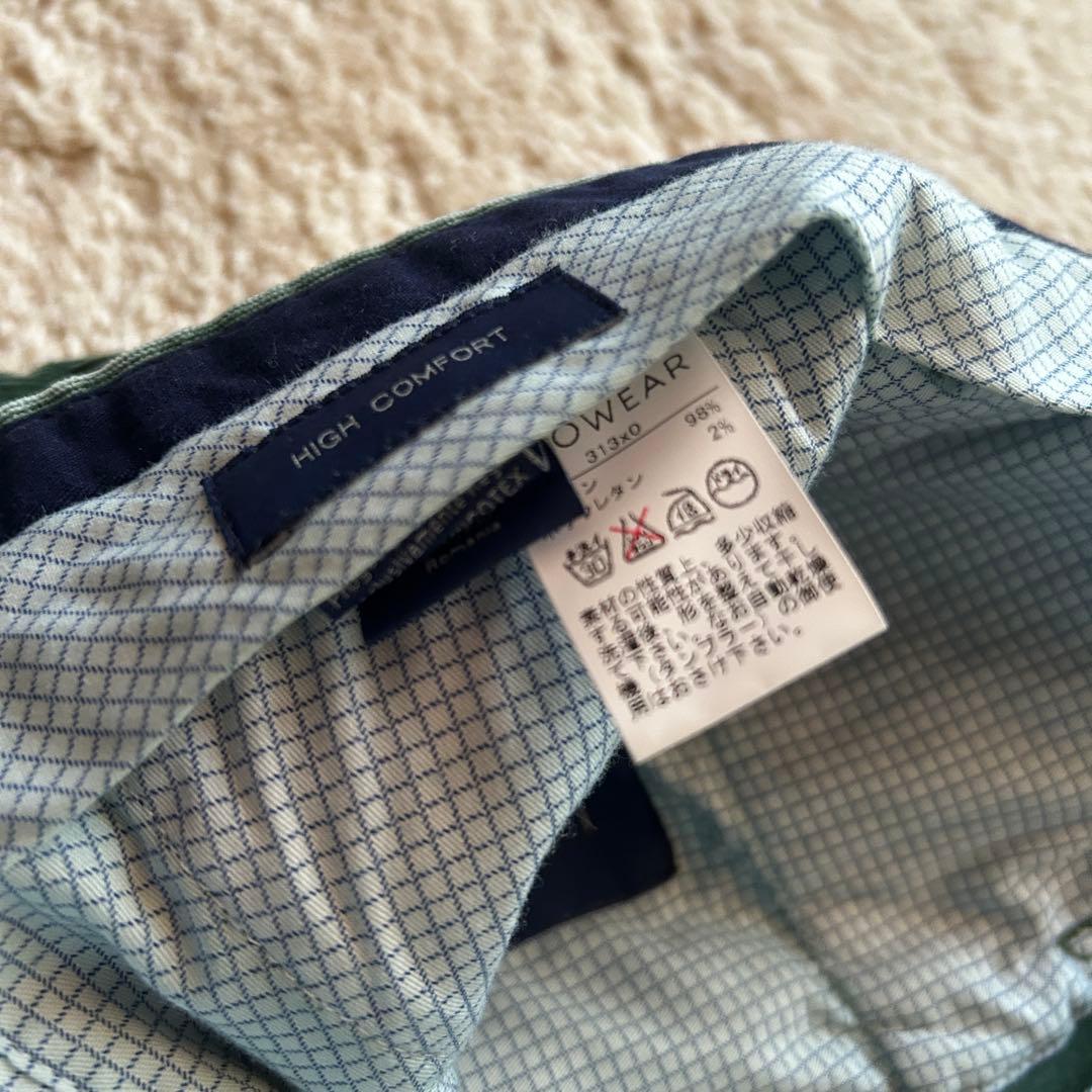 44 インコテックス グリーンコーデュロイ