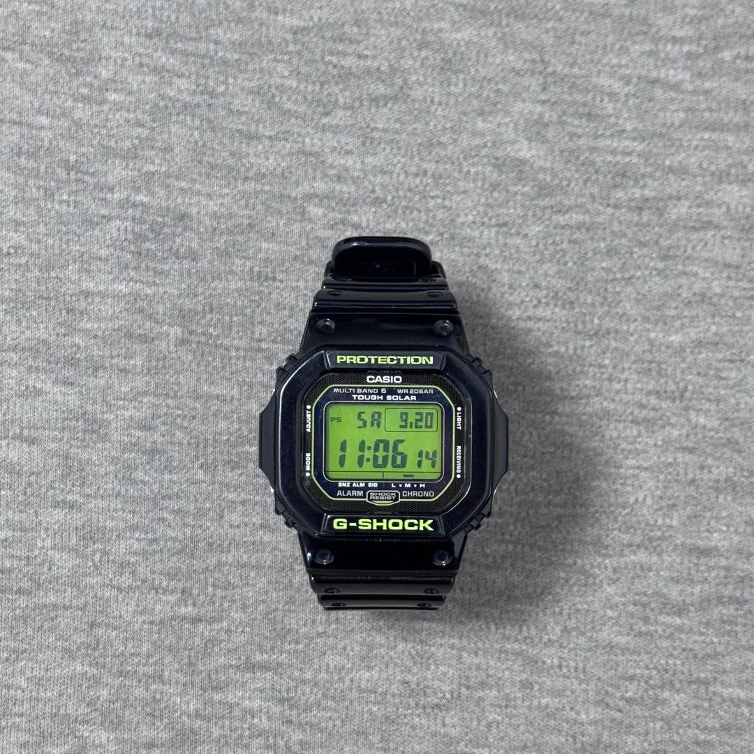 【美品】CASIO G-SHOCK GW-M5610B-1JF ソーラー電波時計