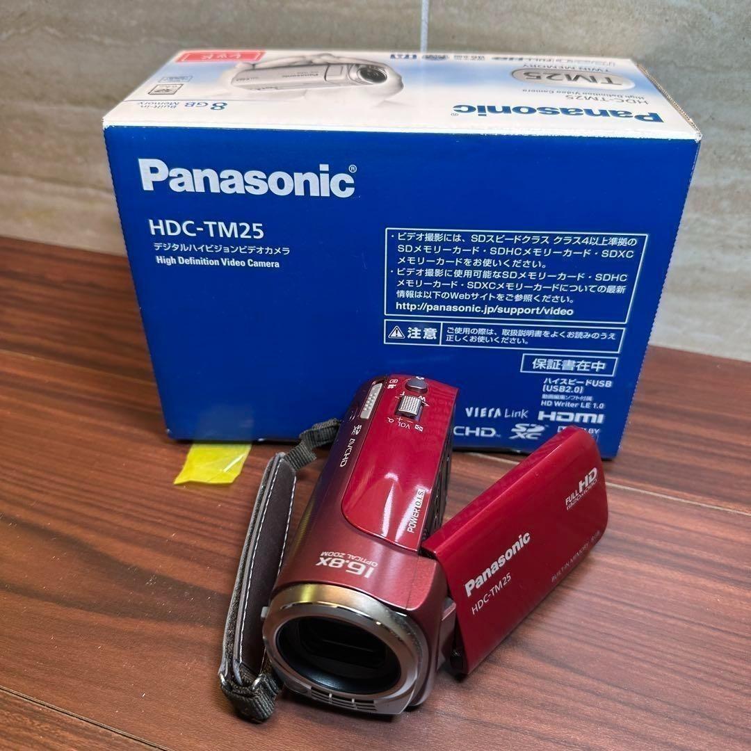 Panasonic HDC-TM25-S ビデオカメラ 2456