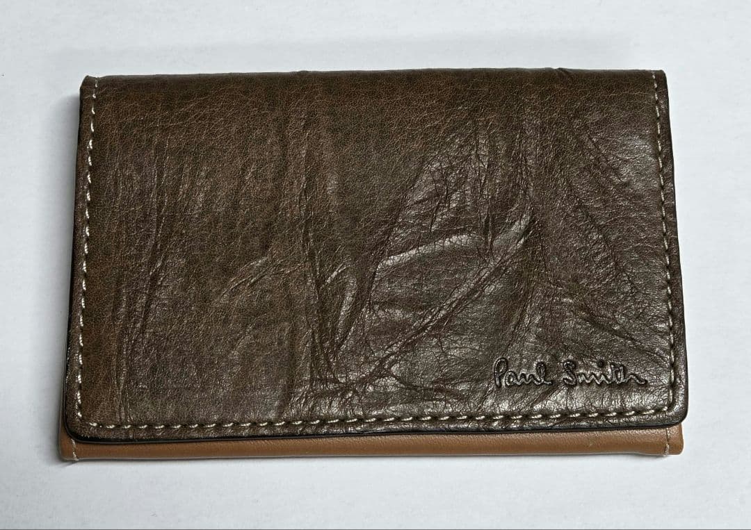 Paul Smith【美品】名刺入れ ダークブラウン