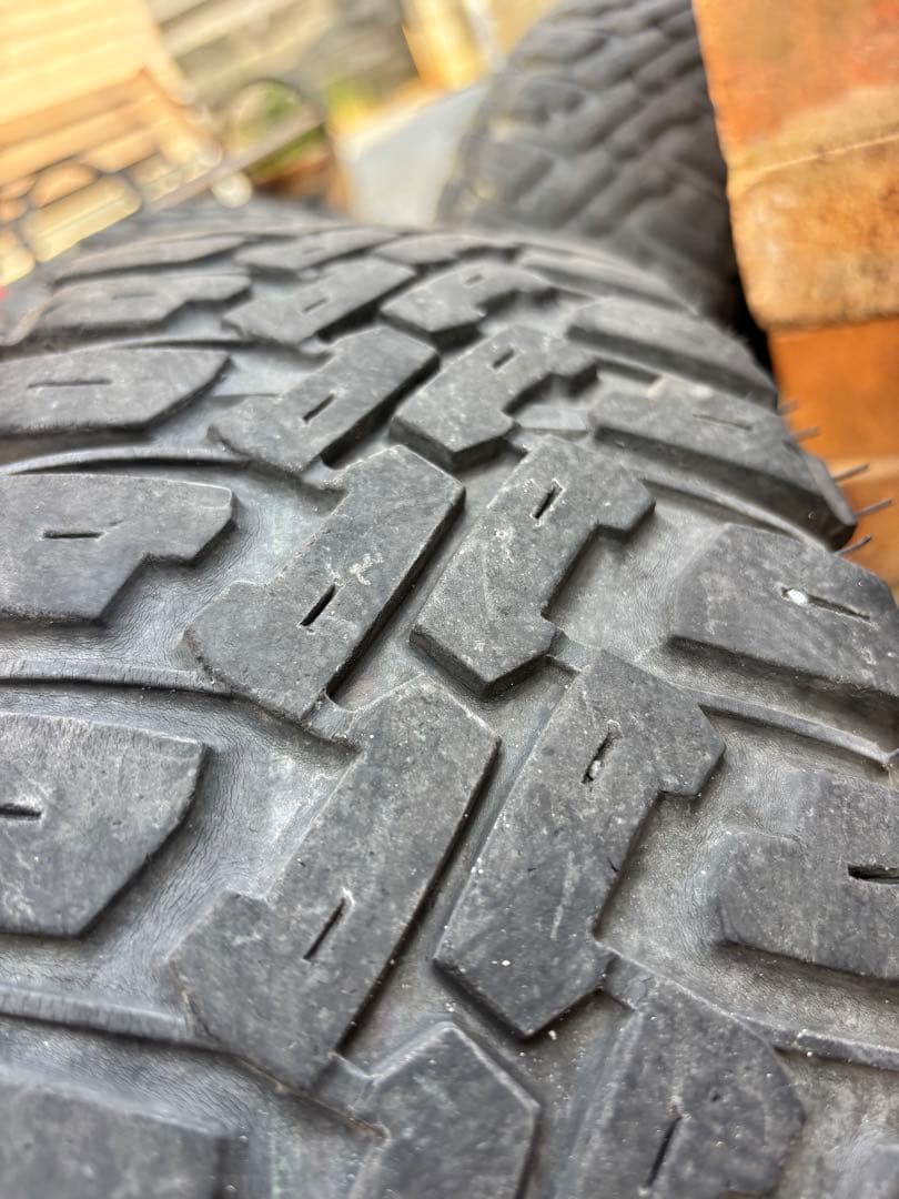 z*y様 マッドスター オフロードタイヤ ホイール4本セット155\65\r13