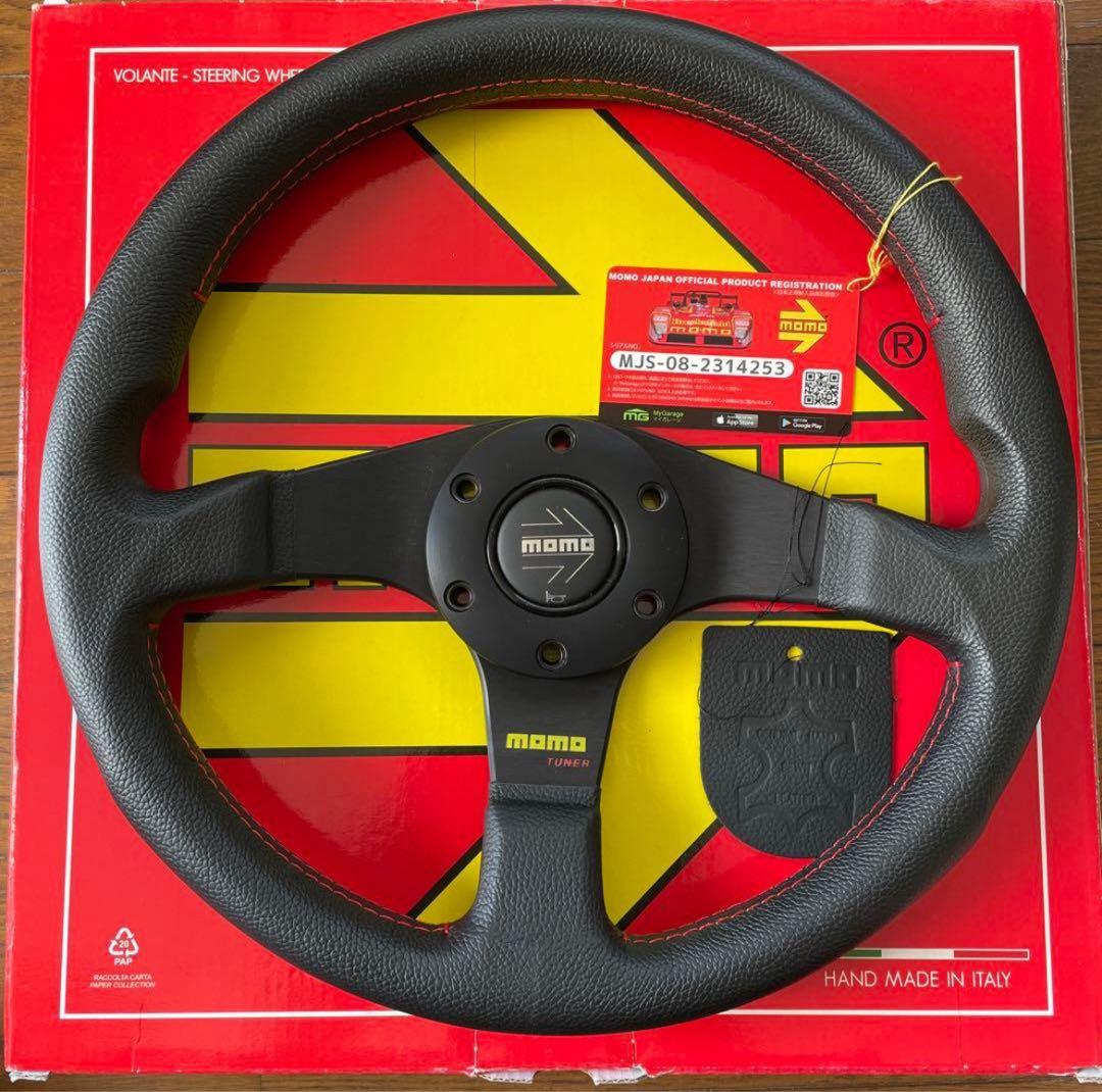 ※最終値下げ※モモステアリング　TUNERブラック　320mm 未使用品