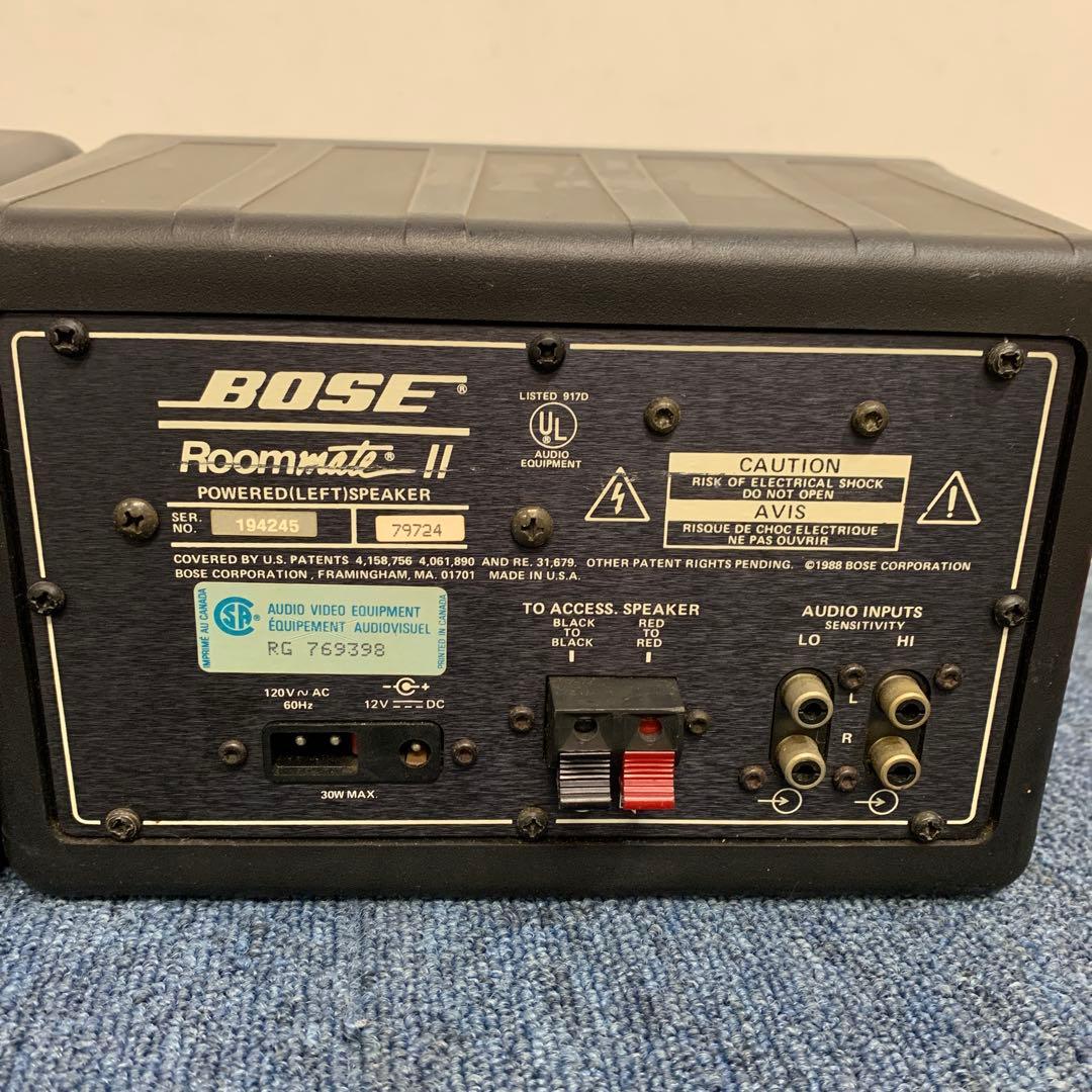 BOSE ルームメイトⅡ アンプ内蔵スピーカー ペア　roommate2
