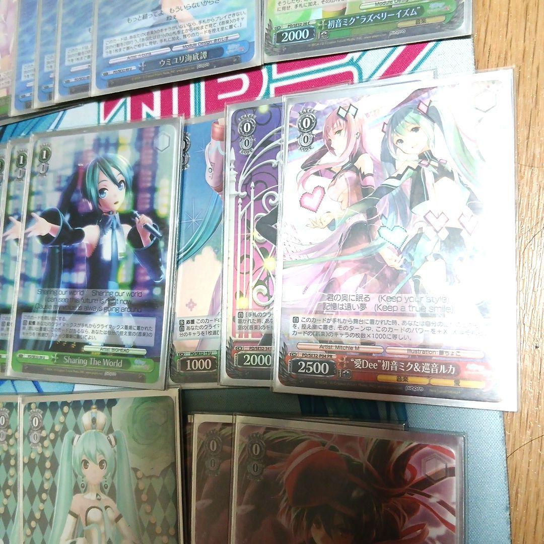 ヴァイスシュバルツ　初音ミク DIVA 準フルレア デッキ