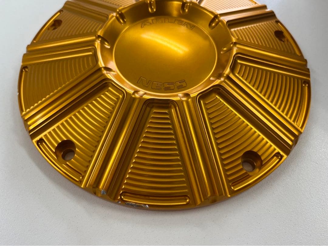 10ゲージ ダービーカバー ゴールド M8ツーリング用