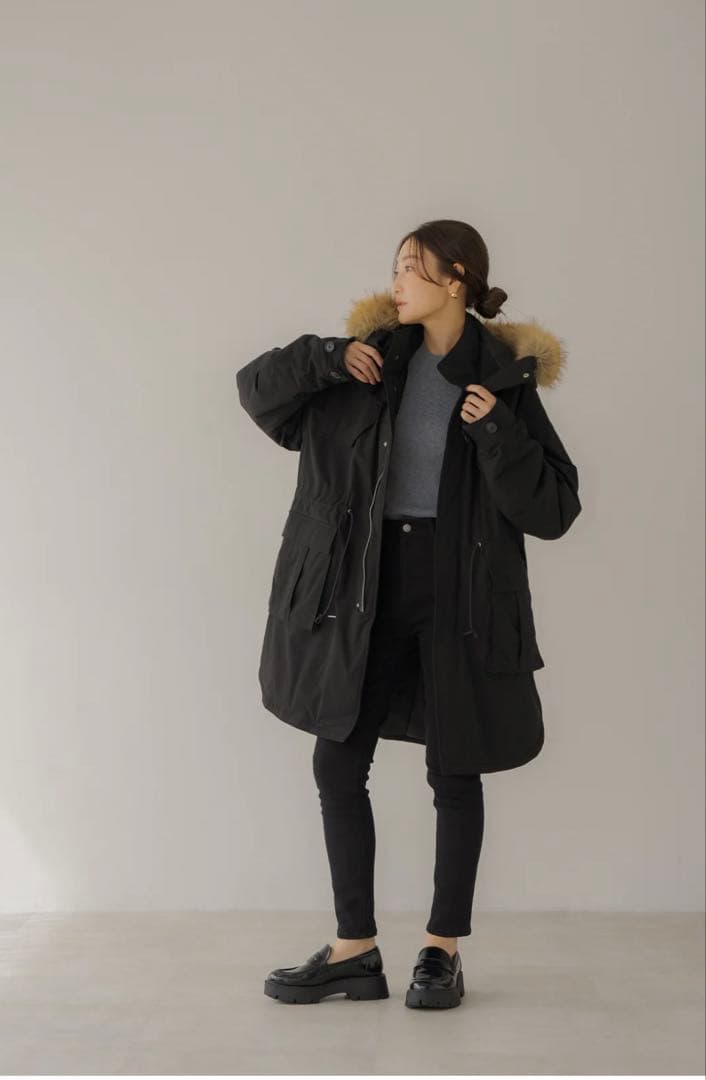 新品タグ付き【regleam】オーバーモッズコート