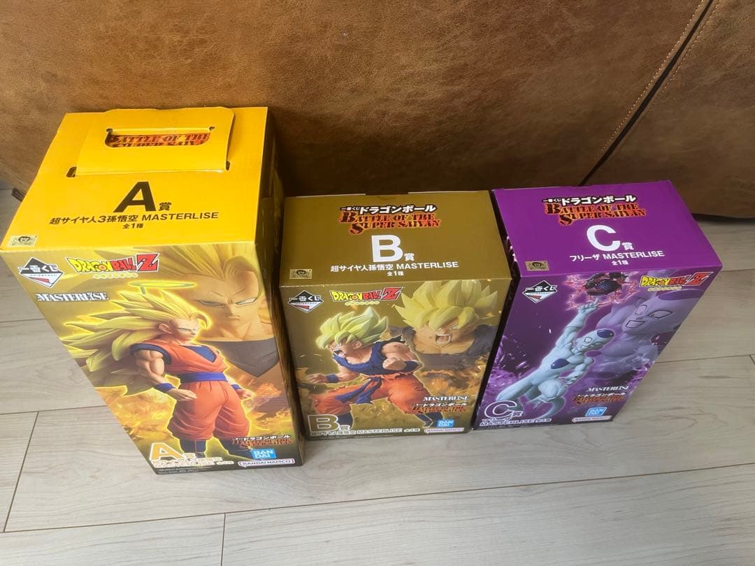 ドラゴンボール フィギュアセット MASTERLISE ABC