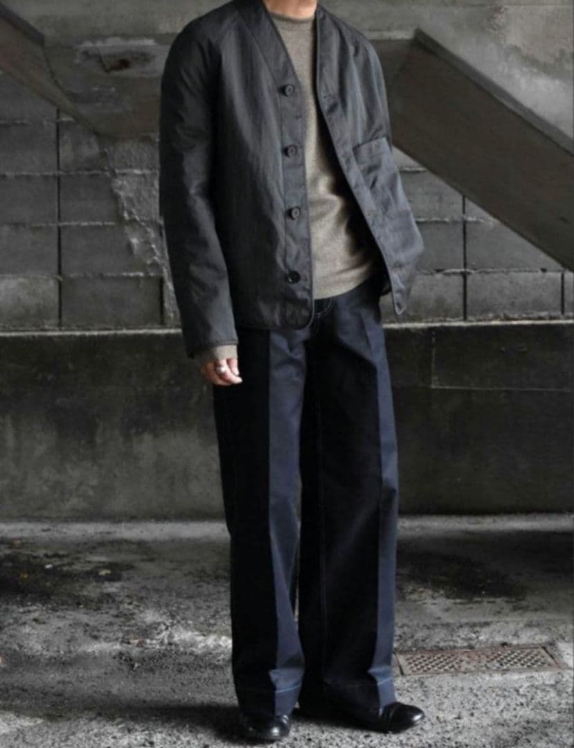 lemaire 21aw リバーシブルアルパカjkt46美品