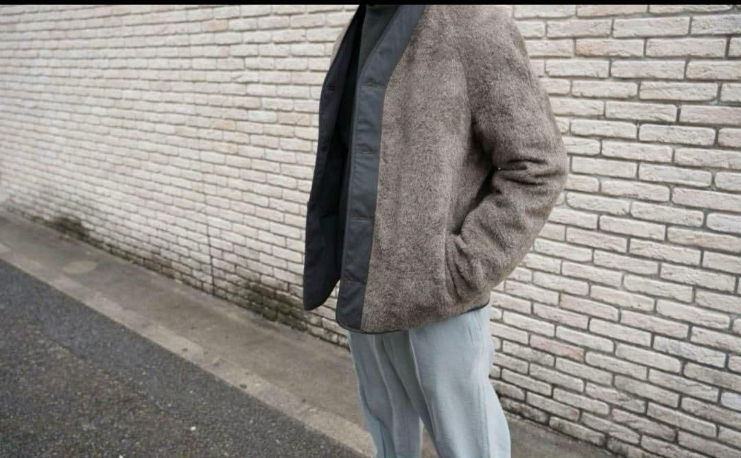 lemaire 21aw リバーシブルアルパカjkt46美品