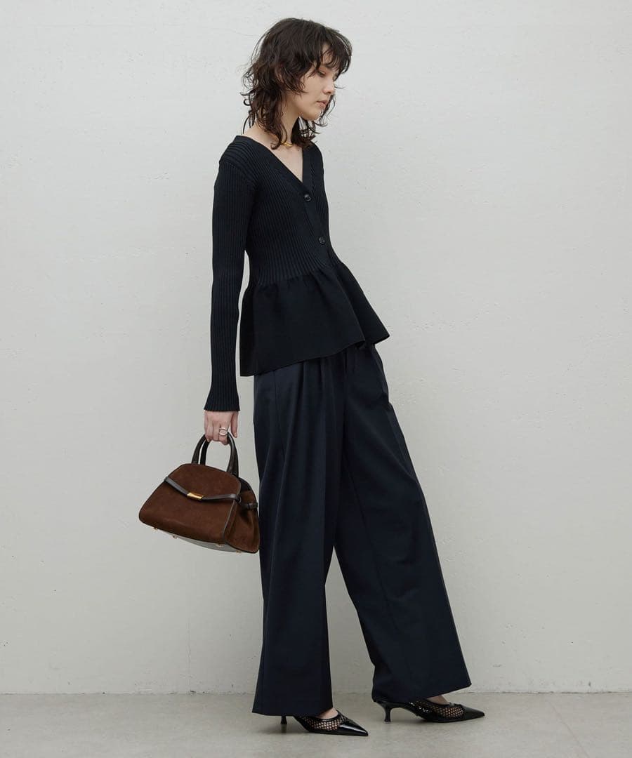 GALLARDAGALANTE【前後2way】ペプラム2WAYカーデ