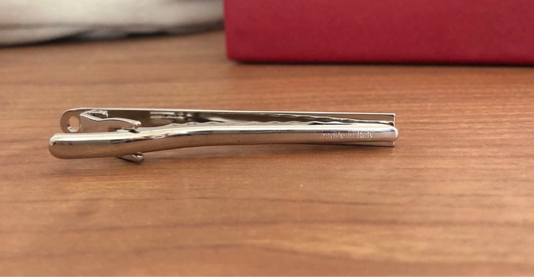 Salvatore Ferragamo シルバー ネクタイピン