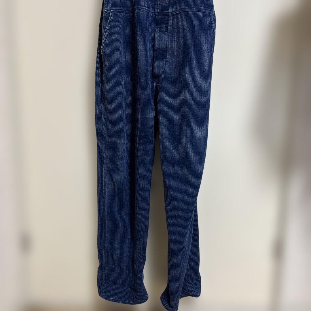 【AOZORA】ブルーヘブン　オーバーオール ネイビー サイズ4 大きめ