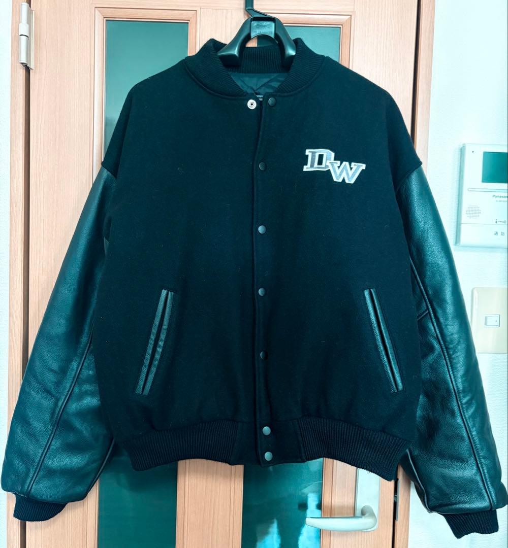 激レア 90s DREAM WORKS レザースタジャン　ドリームワークス