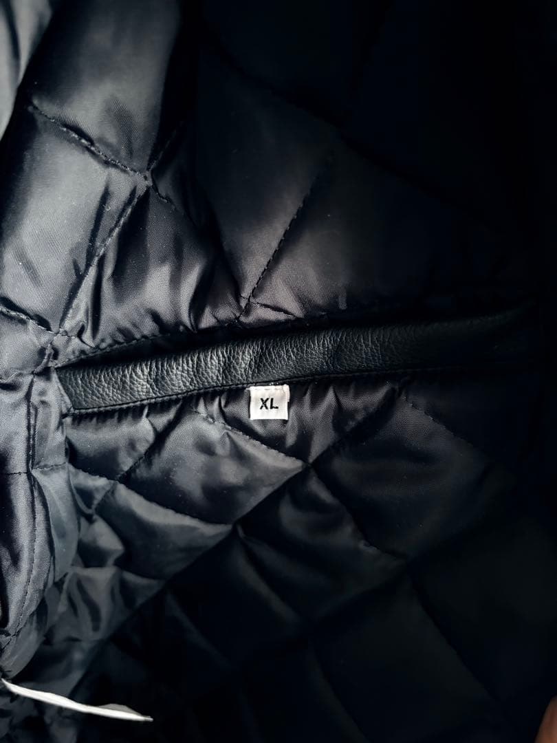 激レア 90s DREAM WORKS レザースタジャン　ドリームワークス