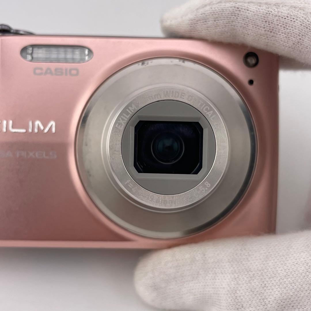 実写美⭕️外観美【動作確認済】CASIO EXILIM EX-Z400 ピンク