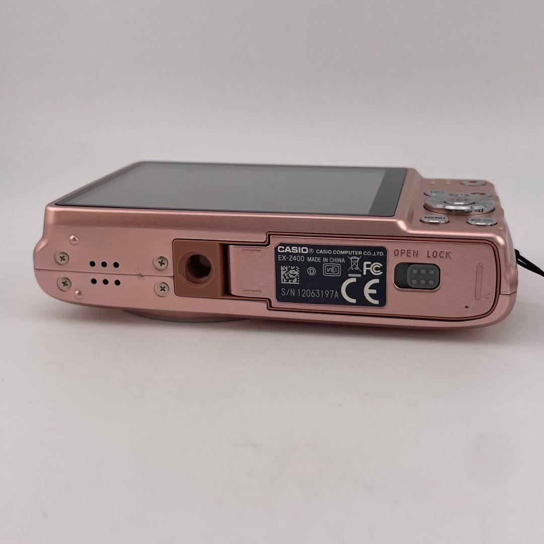 実写美⭕️外観美【動作確認済】CASIO EXILIM EX-Z400 ピンク