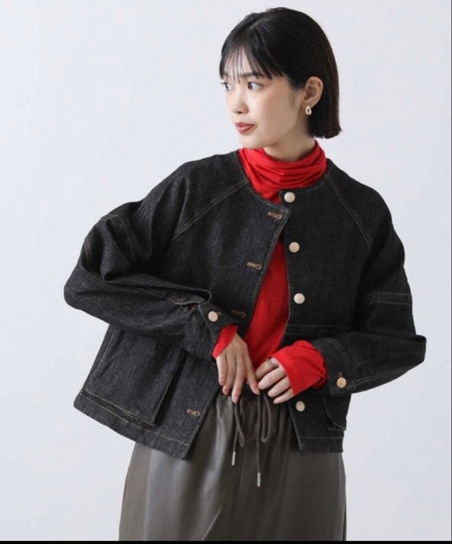 Gready Brilliant ラグラン ストレッチデニムジャケット