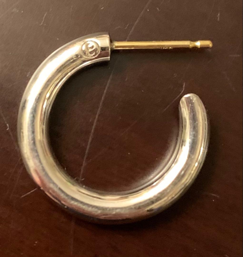 キャリアリング プラシーボ 501 シルバー ピアス CAREERING 片耳