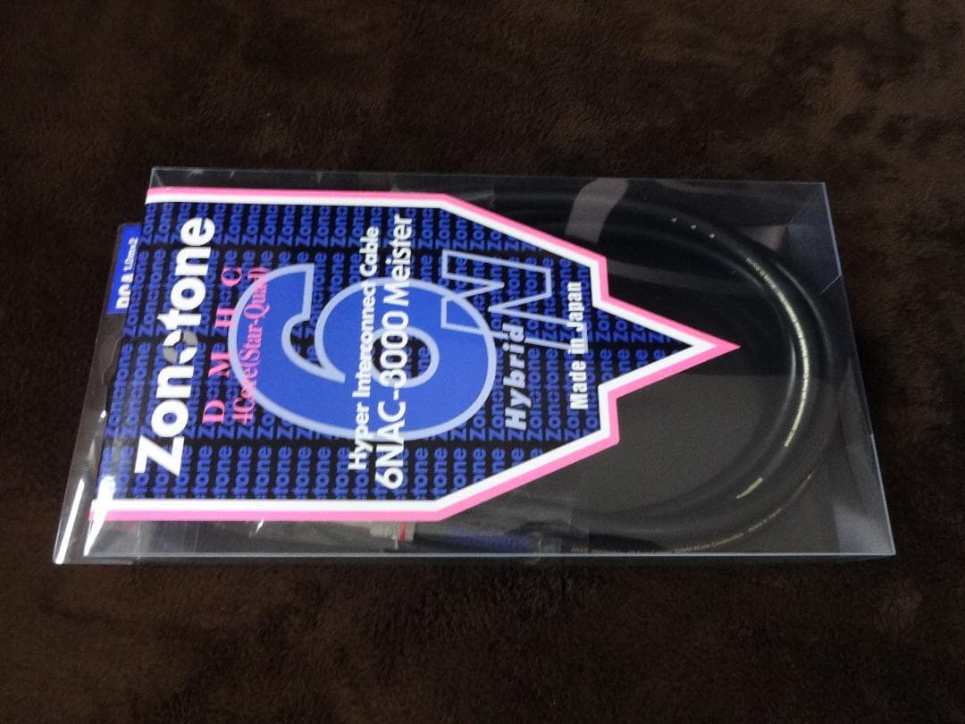 Zonotone 6NAC-3000 Meister　RCAケーブル①