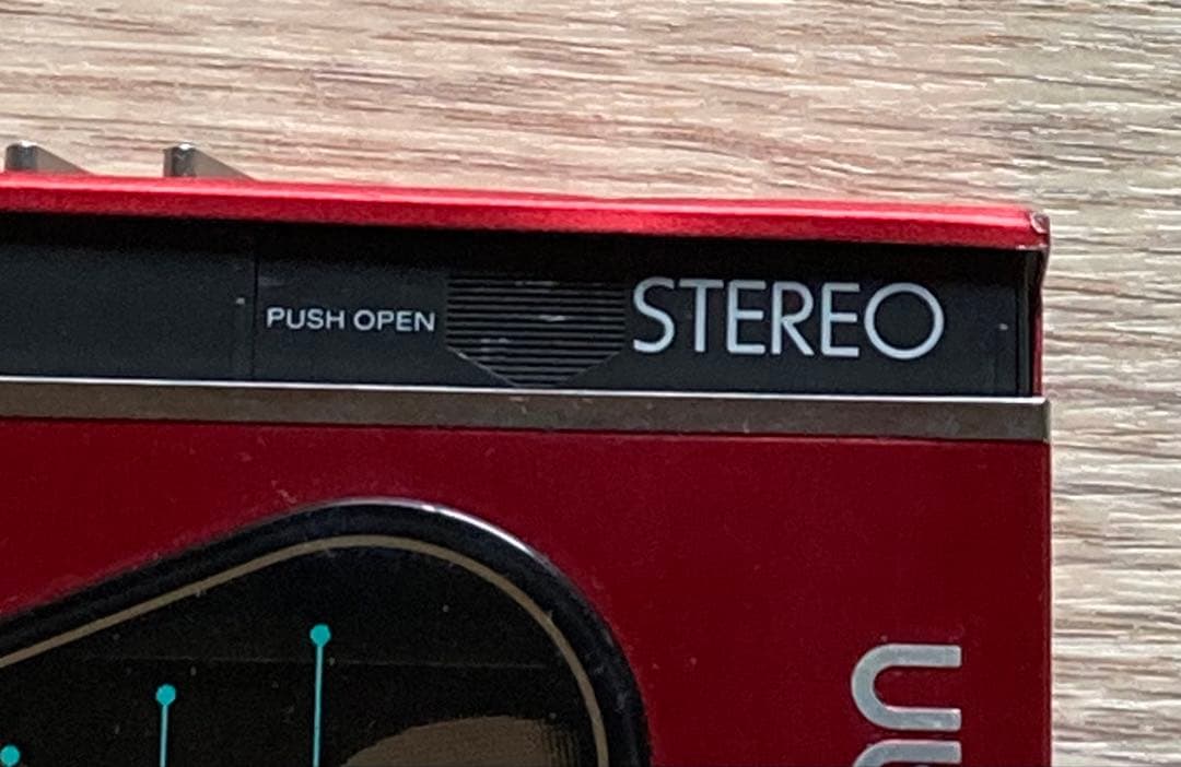 SONY WALKMAN WM-30 カセットプレーヤー レッド