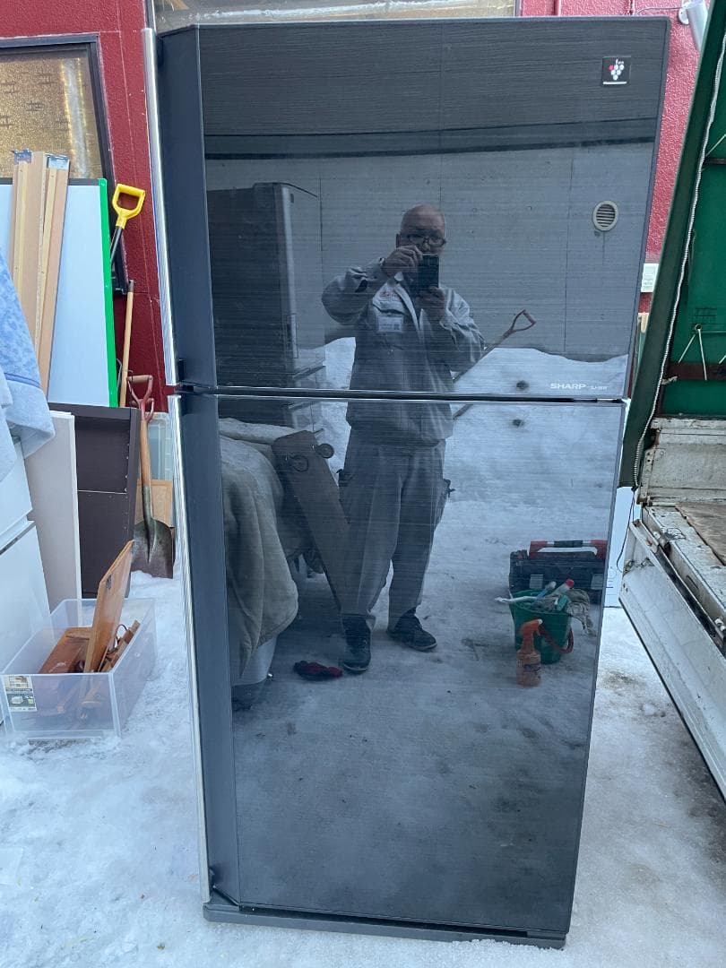 引取歓迎　2020年製 シャープ ノンフロン冷凍冷蔵庫 SJ-55W 545L