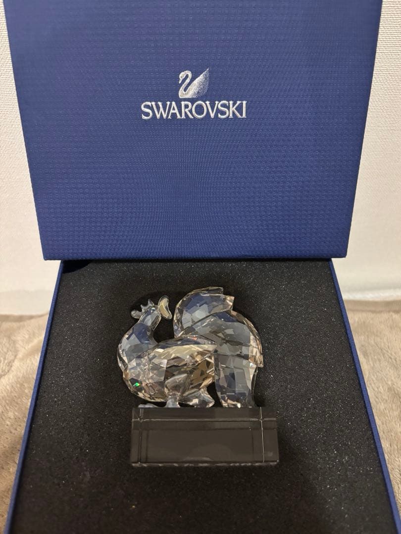 スワロフスキー置物　干支酉年