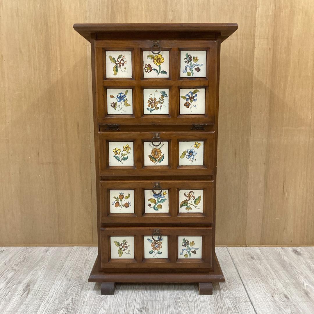 バレンシアシリーズ　スペイン　チェスト　キャビネット　収納