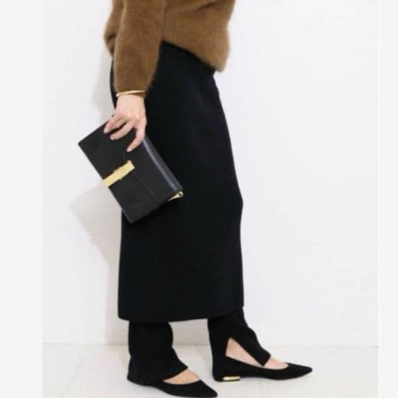 【新品タグ付き】MUSE ドゥーズィエムクラス CAPRI RIB レギンス