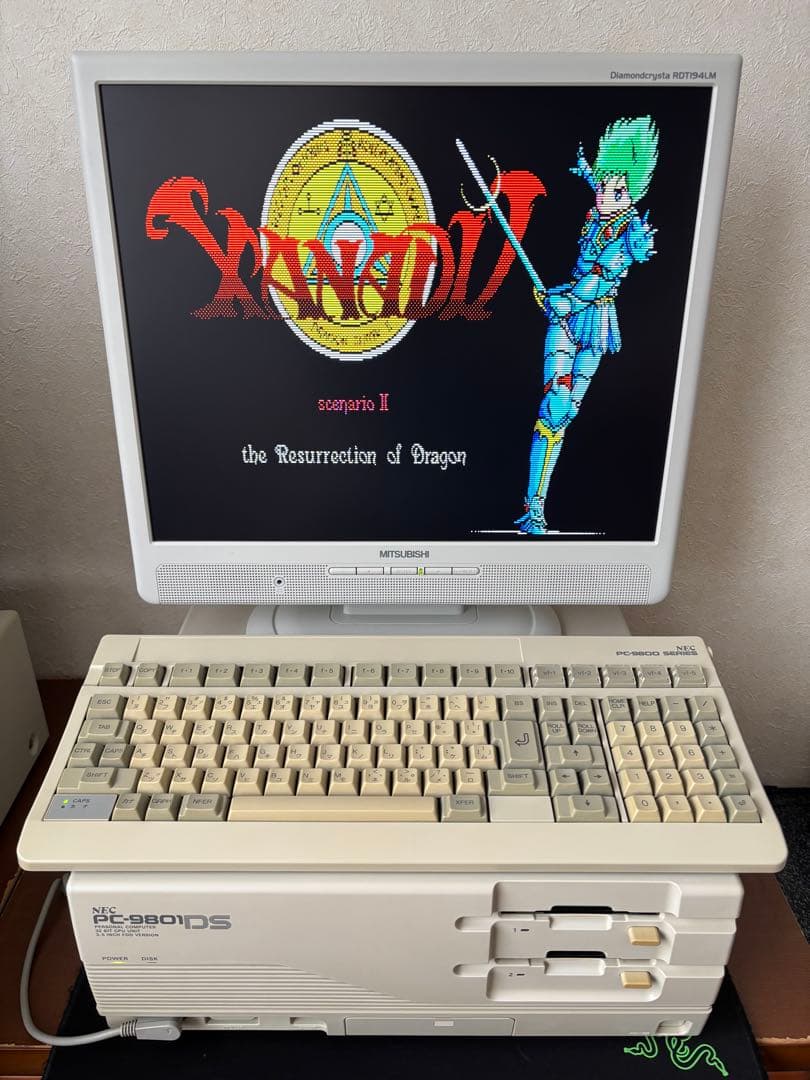 PC-9801DS 本体のみ 動作品