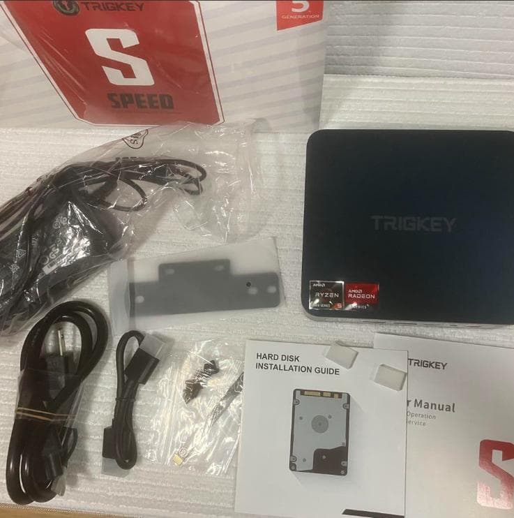 TRIGKEYミニPC AMD Ryzen 5 5500U 16GB 1TB