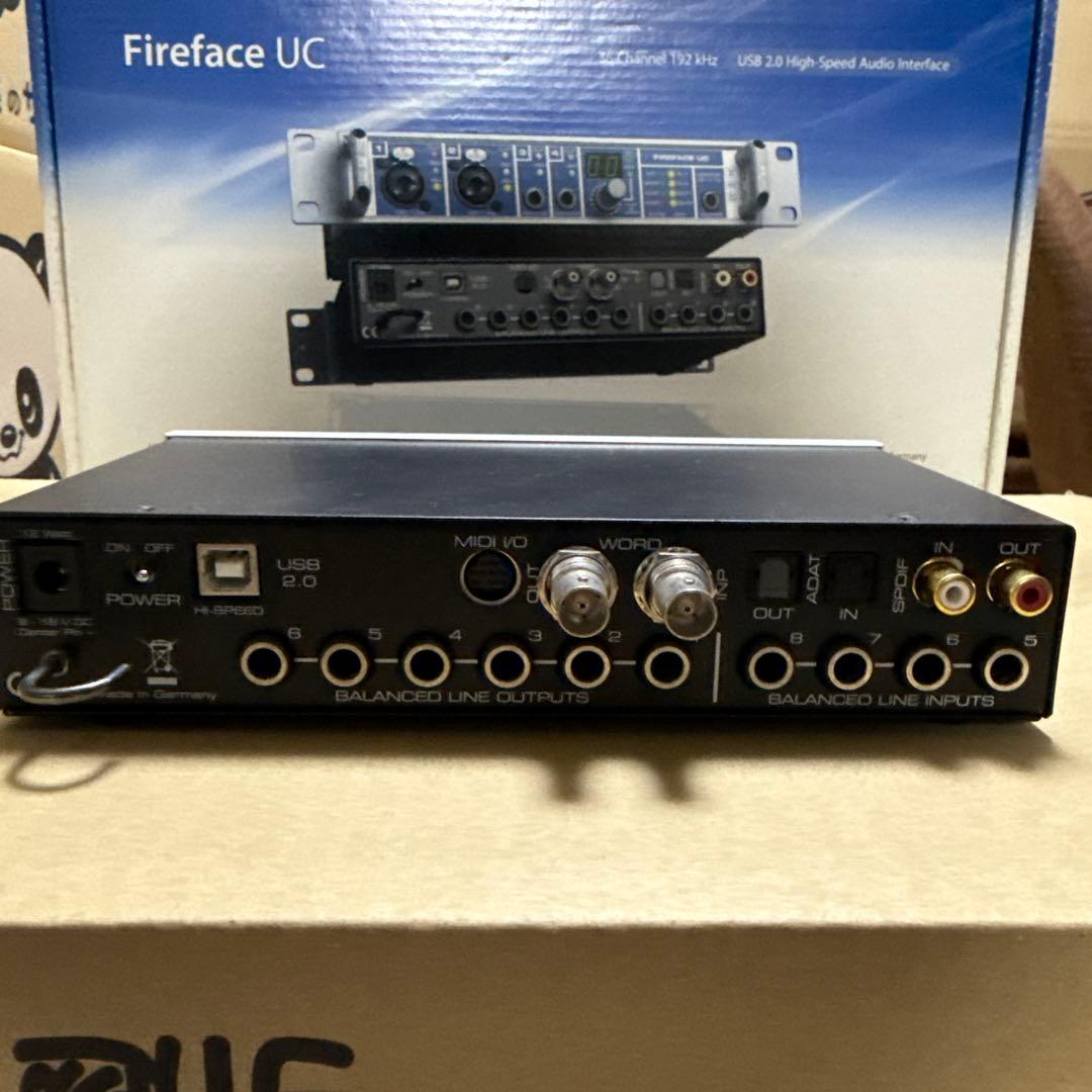 DTM・DAW Fireface UC