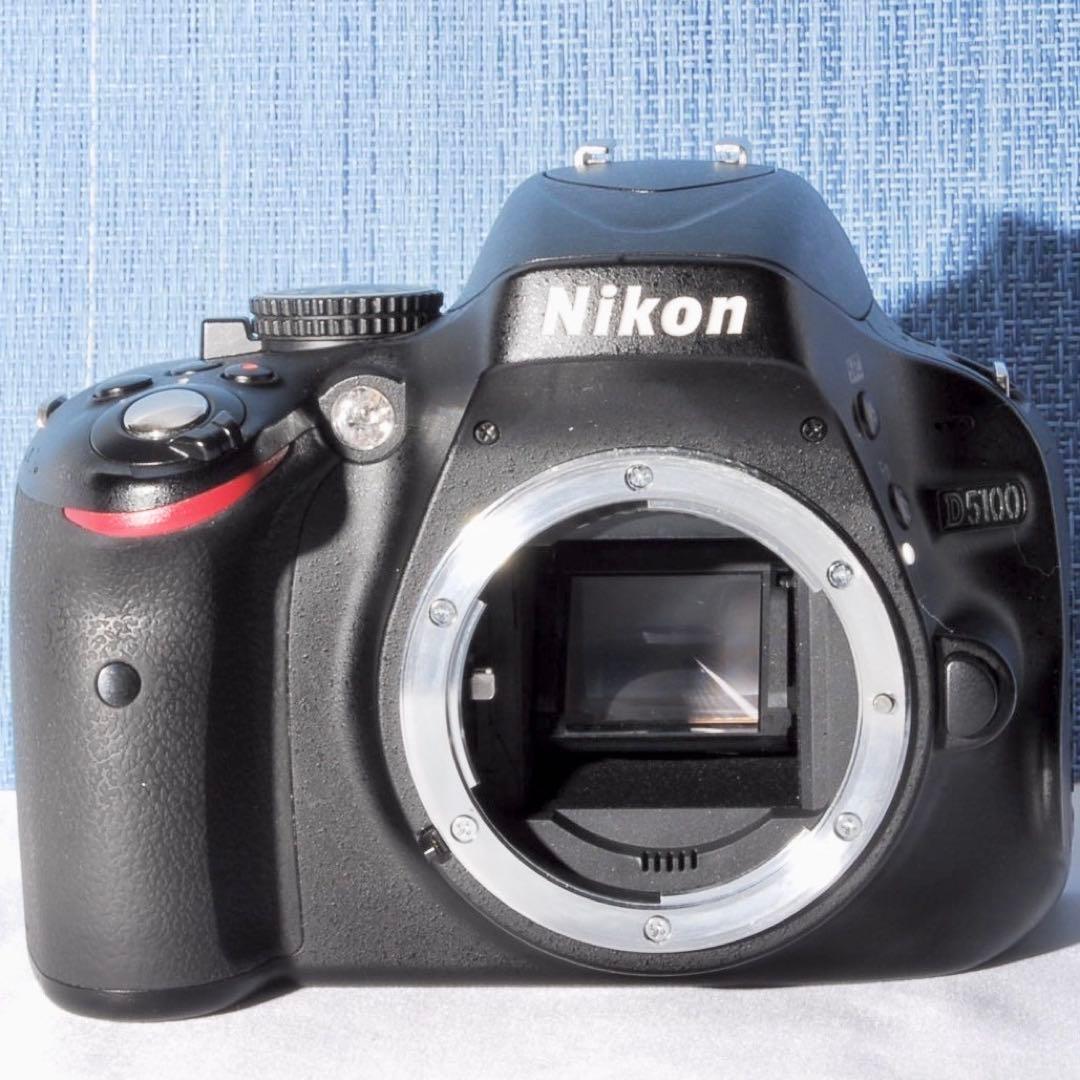 スマホ転送♪♥️ニコン D5100 万能レンズセット! ちょいカビあります