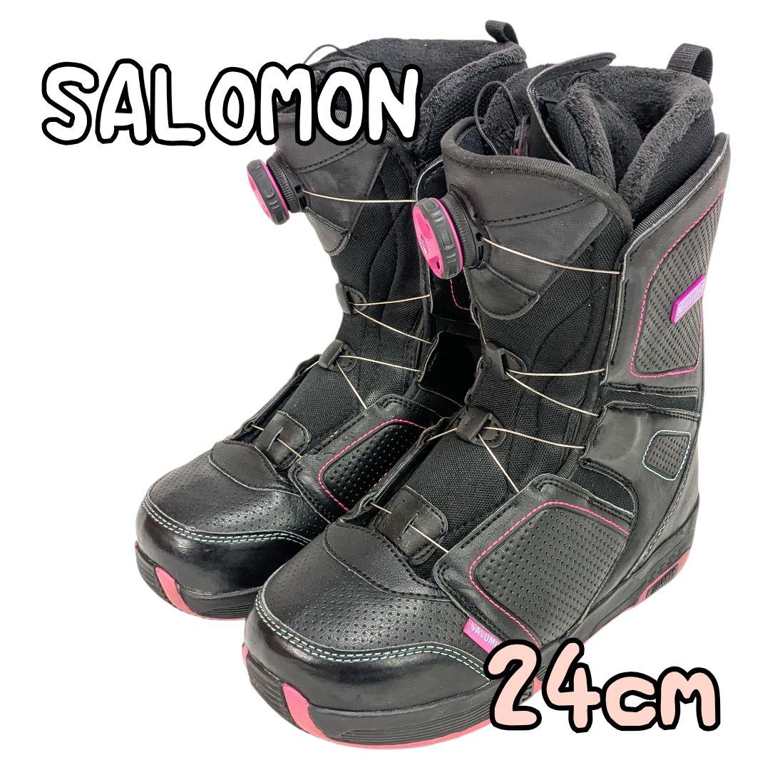 ももみ様 SALOMON PEARL スノーボードブーツ 24cm ブラック
