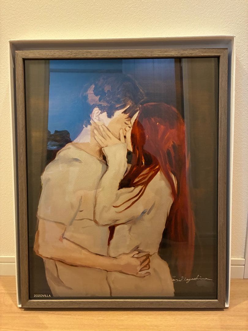 長島伊織「Untitled-valentine」シルクスクリーン