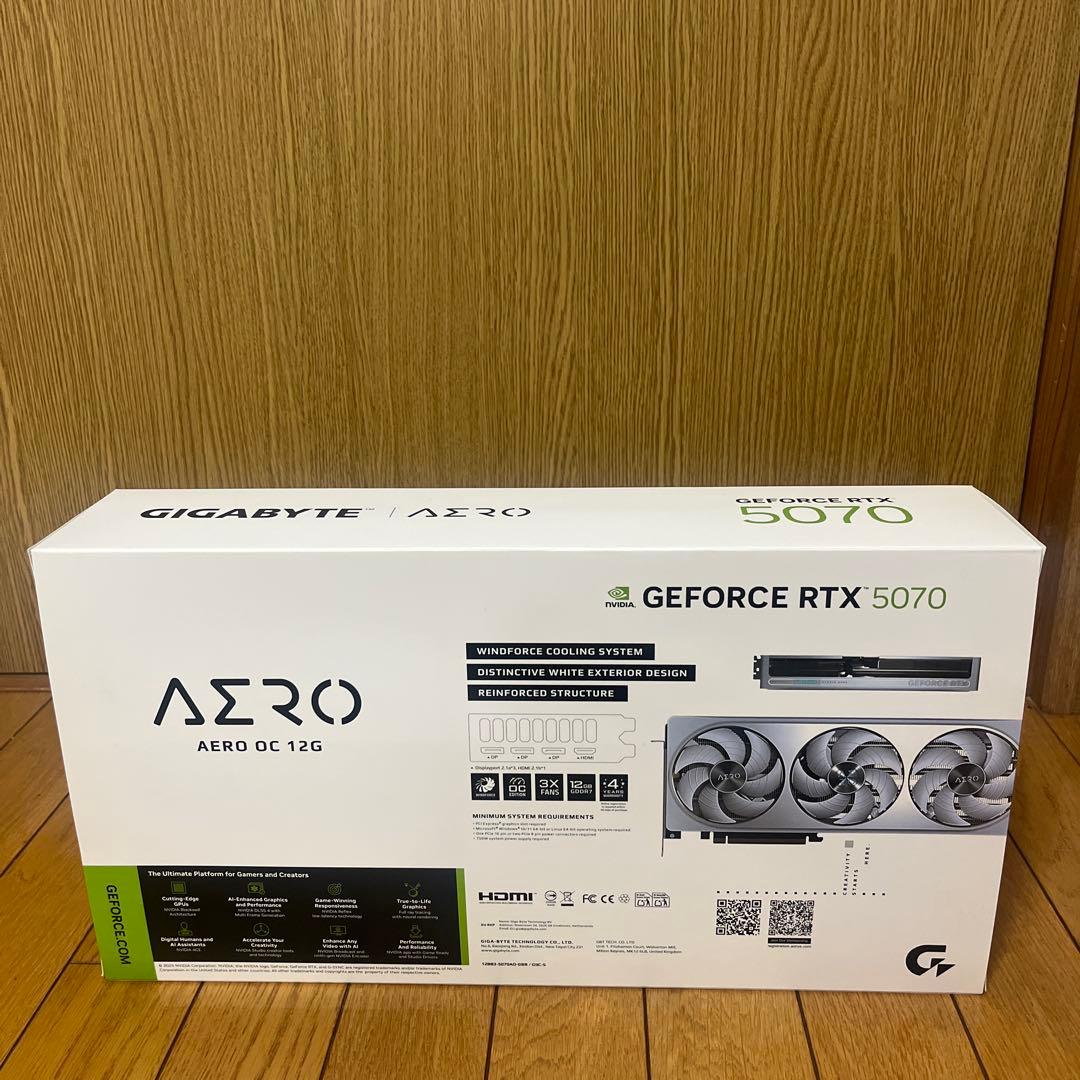 グラフィックボード・グラボ・ビデオカード GIGABYTE NVIDIA GeForce RTX 5070