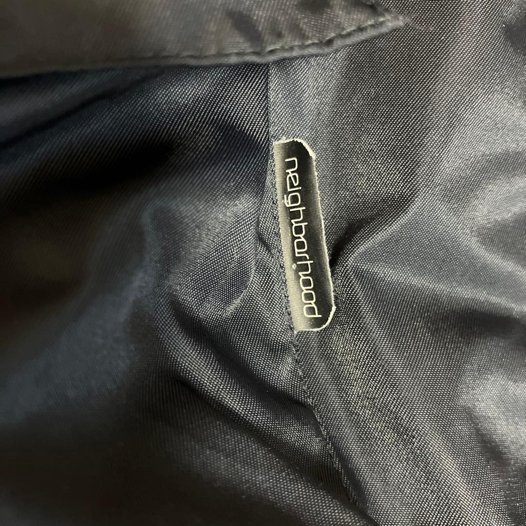 【レア】neighborhood ナイロンモッズコート フィッシュテイルブラック