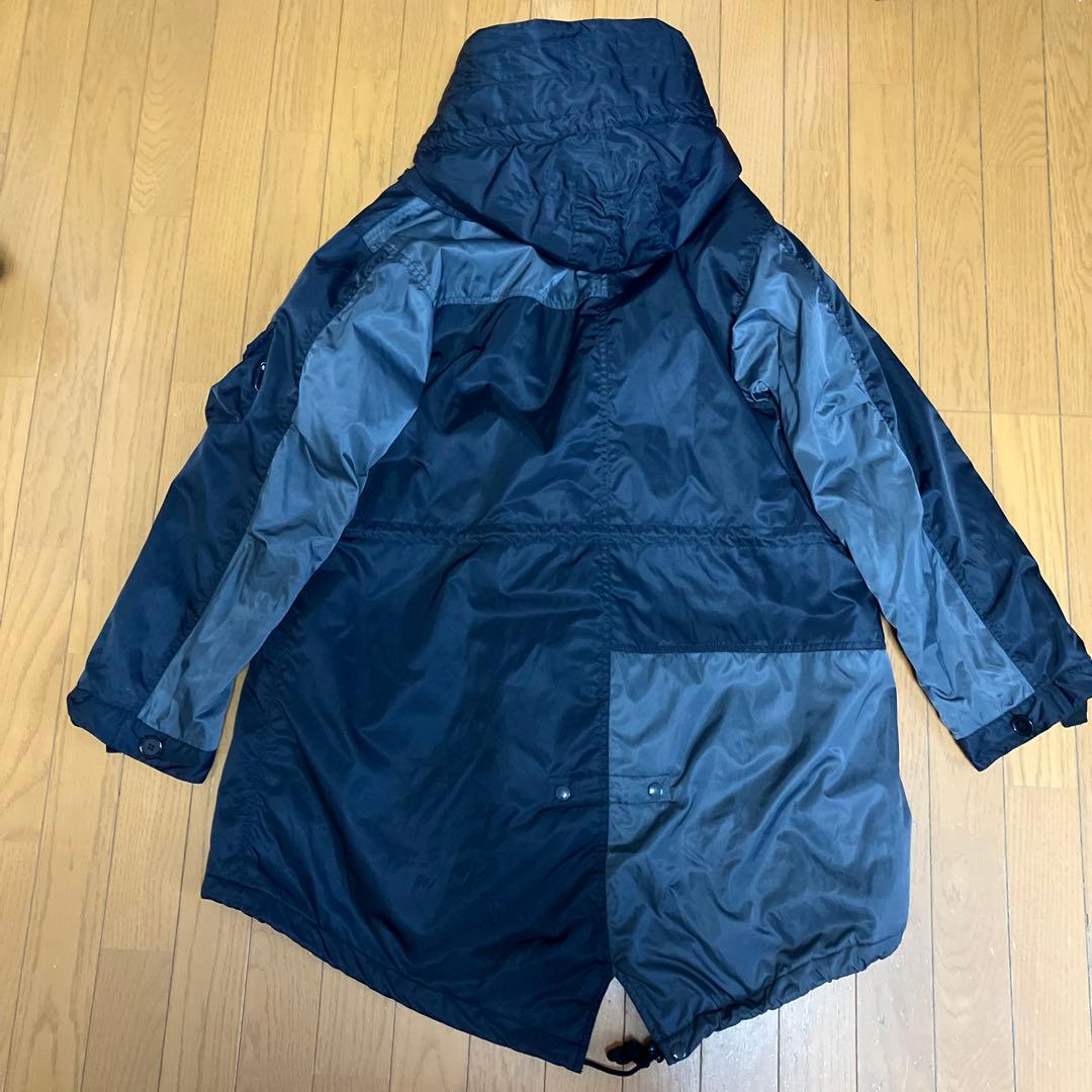 【レア】neighborhood ナイロンモッズコート フィッシュテイルブラック
