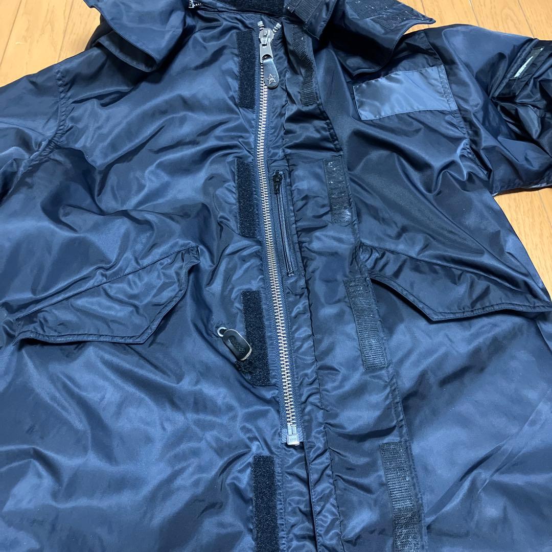 【レア】neighborhood ナイロンモッズコート フィッシュテイルブラック