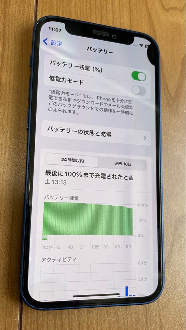 iPhone 12mini BLUE 128GB SIMフリー