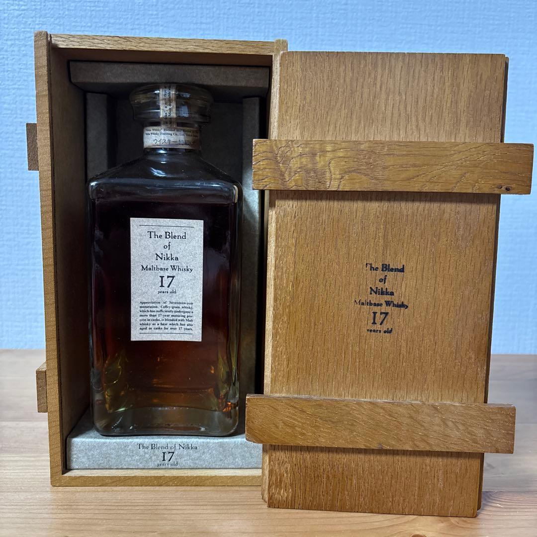 ニッカ　17年　NIKKA ザ ブレンド オブ ニッカ モルトベース 箱付❷